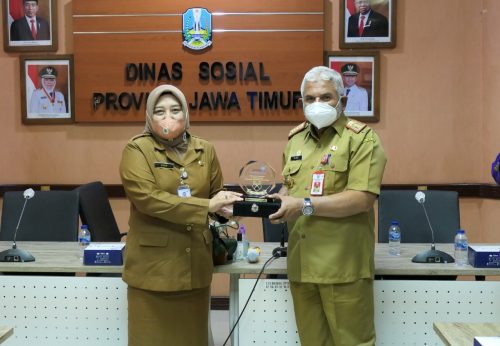 BKKBN Jatim Bersama Dinsos Provinsi Jatim Tingkatkan Sinergi Program Bangga Kencana