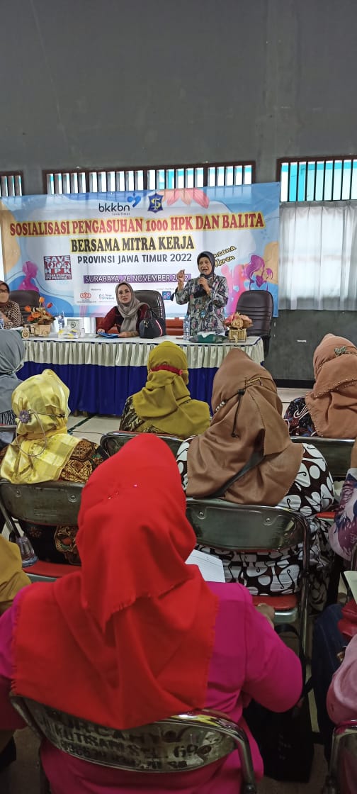 Sinergitas Perwakilan BKKBN Jatim dan Dinas P3AP2KB Kota Surabaya bersama Kader BKB, PPKBD, Kader COE beserta Penyuluh KB dan Insan Genre