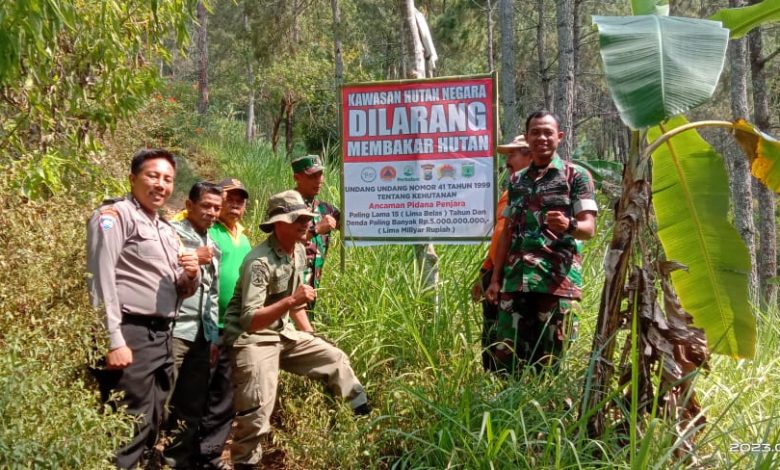 perhutani-kph-malang-bersama-bpbd-kota-batu-giat-kesiapsiagaan-karhutla