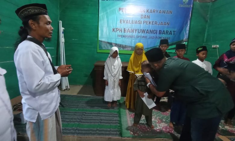 perhutani-banyuwangi-barat-lakukan-pembinaan-karyawan-dan-santunan-pada-anak-yatim