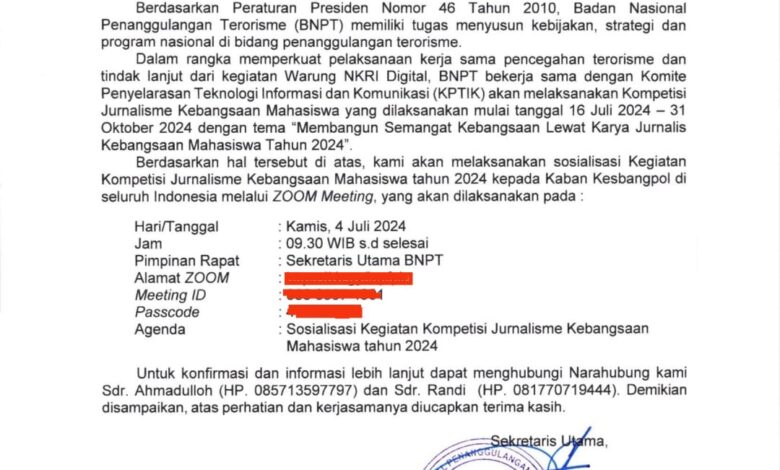 bnpt-undang-38-kepala-bakesbangpol-provinsi-sosialisasi-kompetisi-jurnalisme-kebangsaan-mahasiswa-2024