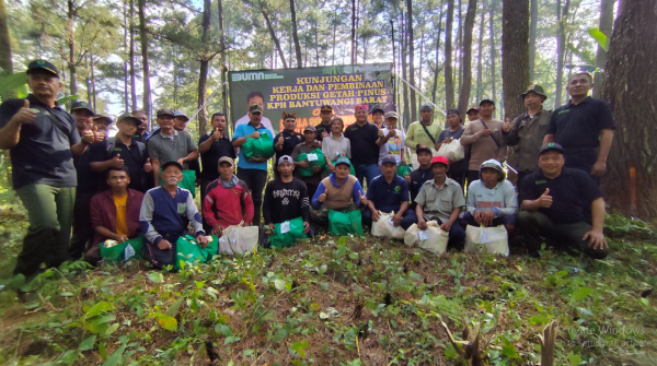 perhutani-banyuwangi-bagikan-sembako-pada-penyadap-tpg-sumbermulyo